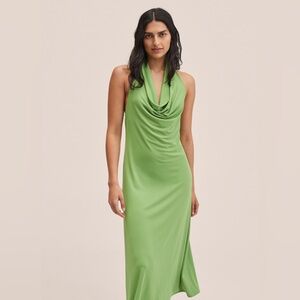 Mango dress, green, size 4, NWT